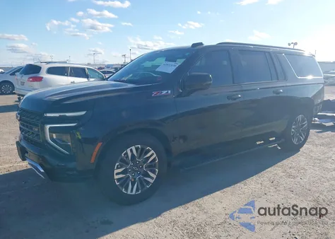 2025 Chevrolet Suburban 4Wd Z71 z USA, uszkodzony, nr VIN 1GNS6DRL1SR227490